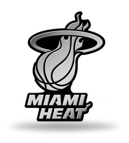 Miami Heat Logo 3D Chrome Auto Emblem NEW!! Truck or Car! Rico NBA