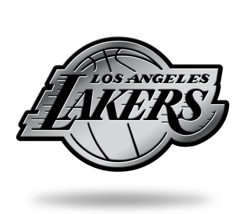 Los Angeles Lakers Logo 3D Chrome Auto Emblem NEW!! Truck or Car! Rico NBA