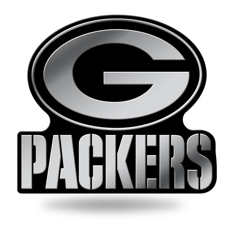 Green Bay Packers Logo 3D Chrome Auto Emblem NEW!! Truck or Car! Rico