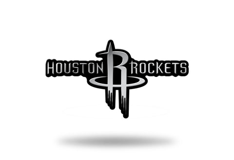 Houston Rockets Logo 3D Chrome Auto Emblem NEW!! Truck or Car! Rico NBA