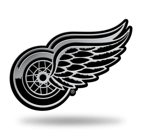 Detroit Red Wings Logo 3D Chrome Auto Emblem NEW!! Truck or Car! Rico NHL