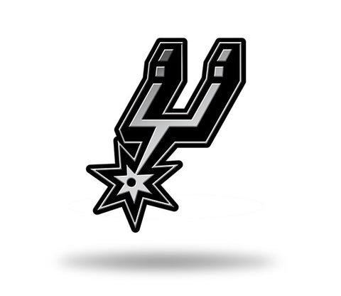 San Antonio Spurs Logo 3D Chrome Auto Emblem NEW!! Truck or Car! Rico NBA