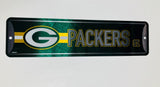 Green Bay Packers Metal Street Sign NEW! 4x15 Inches "Packers St." Man Cave