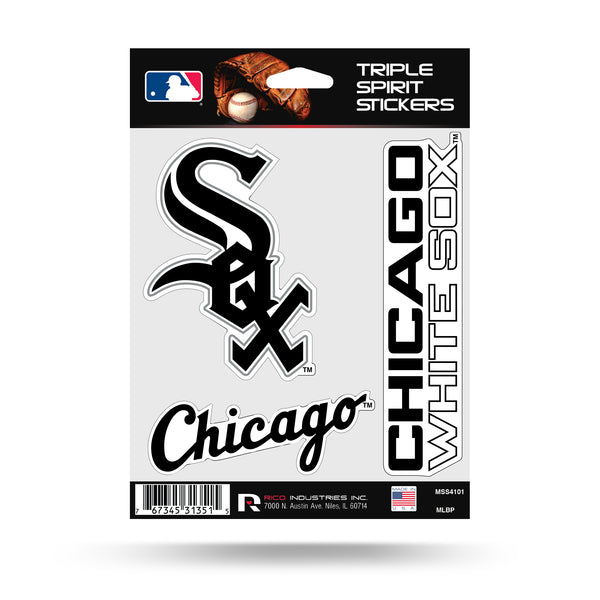 Chicago White Sox Decal 10in x 3in