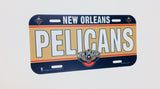 New Orleans Pelicans Logo Plastic License Plate NEW!! Free Shipping