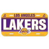 Los Angeles Lakers Logo Plastic License Plate NEW!! Free Shipping