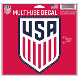 USA Soccer 3" x 4" Multi Use Die Cut Decal Window, Car or Laptop! USMNT