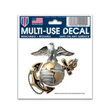 United States Marines 3" x 4" Multi Use Decal Window, Car or Laptop!