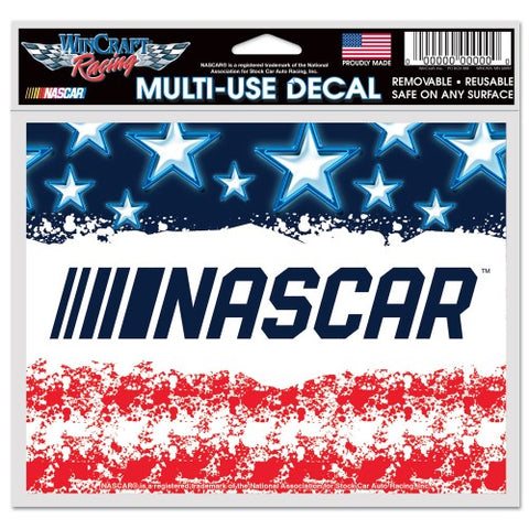 NASCAR Logo 4" x 5" Multi Use Die Cut Decal Window, Car or Laptop!