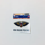 New Orleans Pelicans 3" x 4" Multi Use Decal Window, Car or Laptop!
