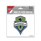 Seattle Sounders 3" x 4" Multi Use Decal Window, Car or Laptop!