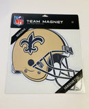 New Orleans Saints Helmet Die Cut Magnet 12 Inches NEW NFL Free Shipping!