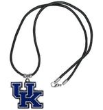 Kentucky Wildcats Logo Charm Necklace Cotton Cord Free Shipping!