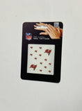 Tampa Bay Buccaneers Nail Tattoos Peel & Stick NEW! Free Shipping NFL