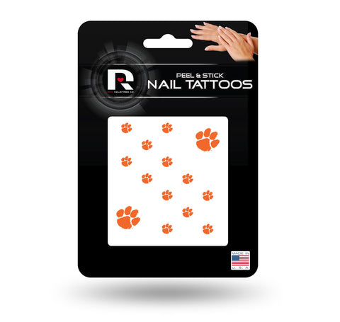 Clemson Tigers Nail Tattoos Peel & Stick NEW! Free Shipping NCAA