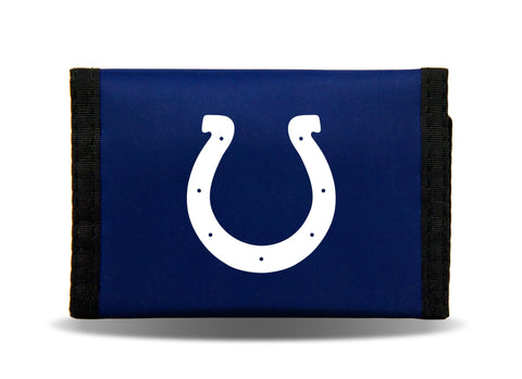 Indianapolis Colts Nylon Trifold Wallet NEW! NFL