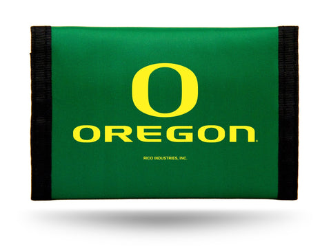 Oregon Ducks Nylon Trifold Wallet NEW! NCAA