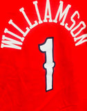 New Orleans Pelicans Zion Williamson #1 Youth Red Shirt Sizes S-XL Free Shipping