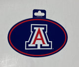 Arizona Wildcats Oval Decal Full Color Sticker NEW!! 3 x 5 Inches Free Shipping