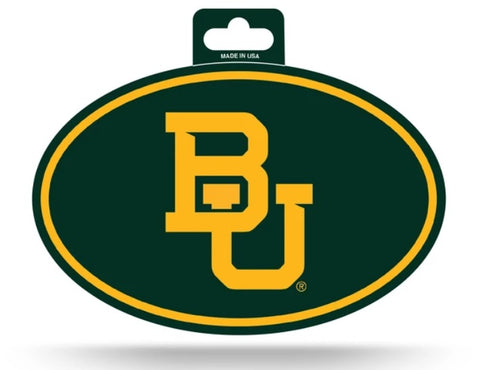 Baylor Bears Oval Decal Full Color Sticker NEW!! 3 x 5 Inches Free Shipping
