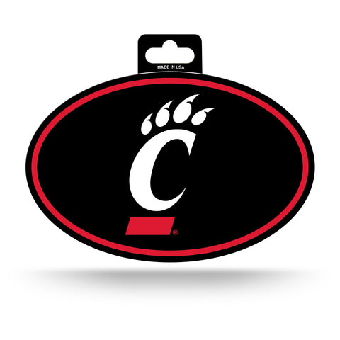 Cincinnati Bearcats Oval Decal Full Color Sticker NEW!! 3 x 5 Inches Free Shipping