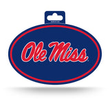 Ole Miss Rebels Oval Decal Full Color Sticker NEW!! 3 x 5 Inches Free Shipping