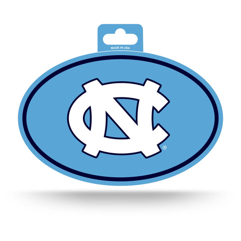 North Carolina Tar Heels Oval Decal Full Color Sticker NEW!! 3 x 5 Inches Free Shipping