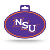 Northwestern State Demons Oval Decal Full Color Sticker NEW!! 3 x 5 Inches Free Shipping