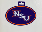 Northwestern State Demons Oval Decal Full Color Sticker NEW!! 3 x 5 Inches Free Shipping