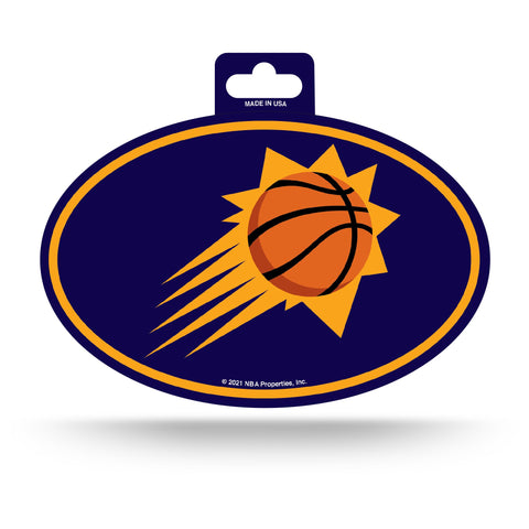 Phoenix Suns Oval Decal Full Color Sticker NEW!! 3 x 5 Inches Free Shipping