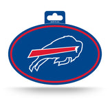 Buffalo Bills Oval Decal Full Color Sticker NEW!! 3 x 5 Inches Free Shipping