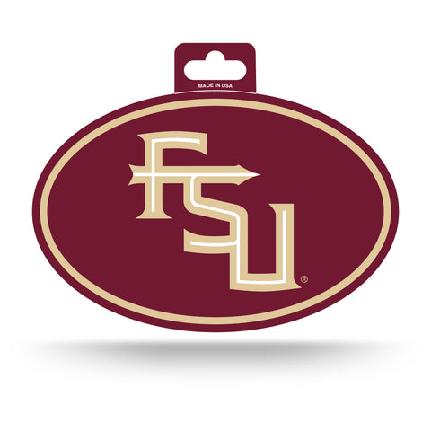 Florida State Seminoles Oval Decal Full Color Sticker NEW!! 3 x 5 Inches Free Shipping