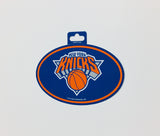 New York Knicks Oval Decal Full Color Sticker NEW!! 3 x 5 Inches Free Shipping