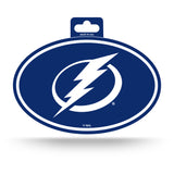 Tampa Bay Lightning Oval Decal Full Color Sticker NEW!! 3 x 5 Inches Free Shipping