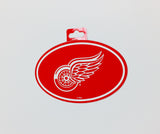 Detroit Red Wings Oval Decal Full Color Sticker NEW!! 3 x 5 Inches Free Shipping