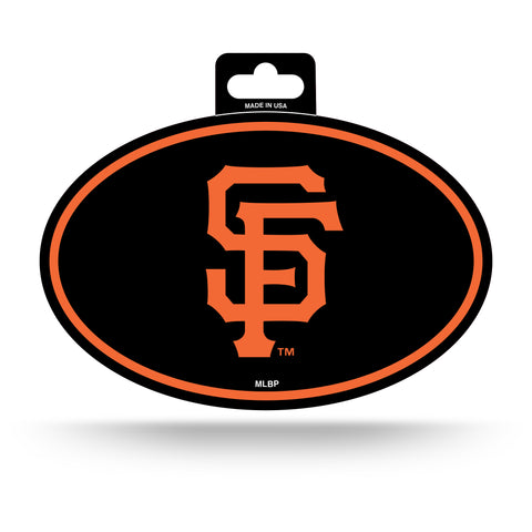 San Francisco Giants Oval Decal Full Color Sticker NEW!! 3 x 5 Inches Free Shipping