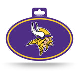 Minnesota Vikings Oval Decal Full Color Sticker NEW!! 3 x 5 Inches Free Shipping