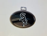 Chicago White Sox Metallic Oval Decal Full Color Sticker NEW!! 3 x 5 Inches Free Shipping