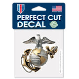 United States Marines Logo Die Cut Decal Stickers Perfect Cut 3x3 inches