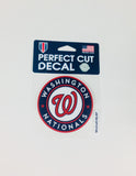 Washington Nationals Logo FC 3" x 3" Die-Cut Decal Window, Car or Laptop!