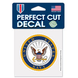 United States Navy Logo Die Cut Decal Stickers Perfect Cut 3x3 inches