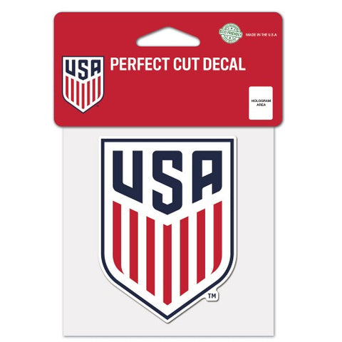 USA Soccer Logo Die Cut Decal Stickers Perfect Cut 3x2 Inches USMNT