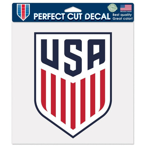 USA Soccer Logo Die Cut Decal Stickers Perfect Cut 7x5 Inches USMNT USWNT