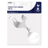 Tottenham Hotspur 3" x 7" Silver Die-Cut Decal Window, Car or Laptop!