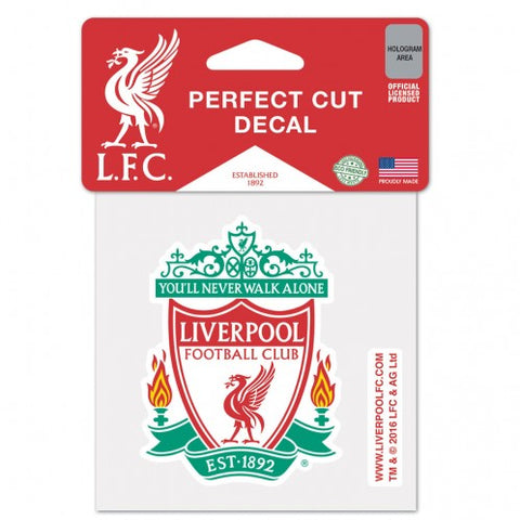 Liverpool FC 3" x 2" Die-Cut Decal Window, Car or Laptop!