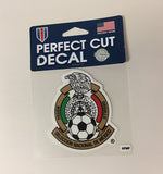 Mexico Soccer Logo Die Cut Decal Stickers Perfect Cut 3x2 Inches Futbol