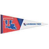 Louisiana Tech Bulldogs Premium Pennant Felt Wool NEW!! Free Shipping