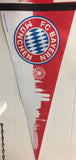 FC Bayern Munich Logo Premium Pennant Felt Wool NEW!! Free Shipping