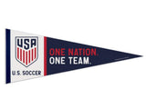 USA Soccer Logo Premium Pennant Felt Wool NEW!! Free Shipping USMNT