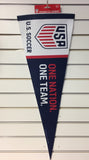 USA Soccer Logo Premium Pennant Felt Wool NEW!! Free Shipping USMNT
